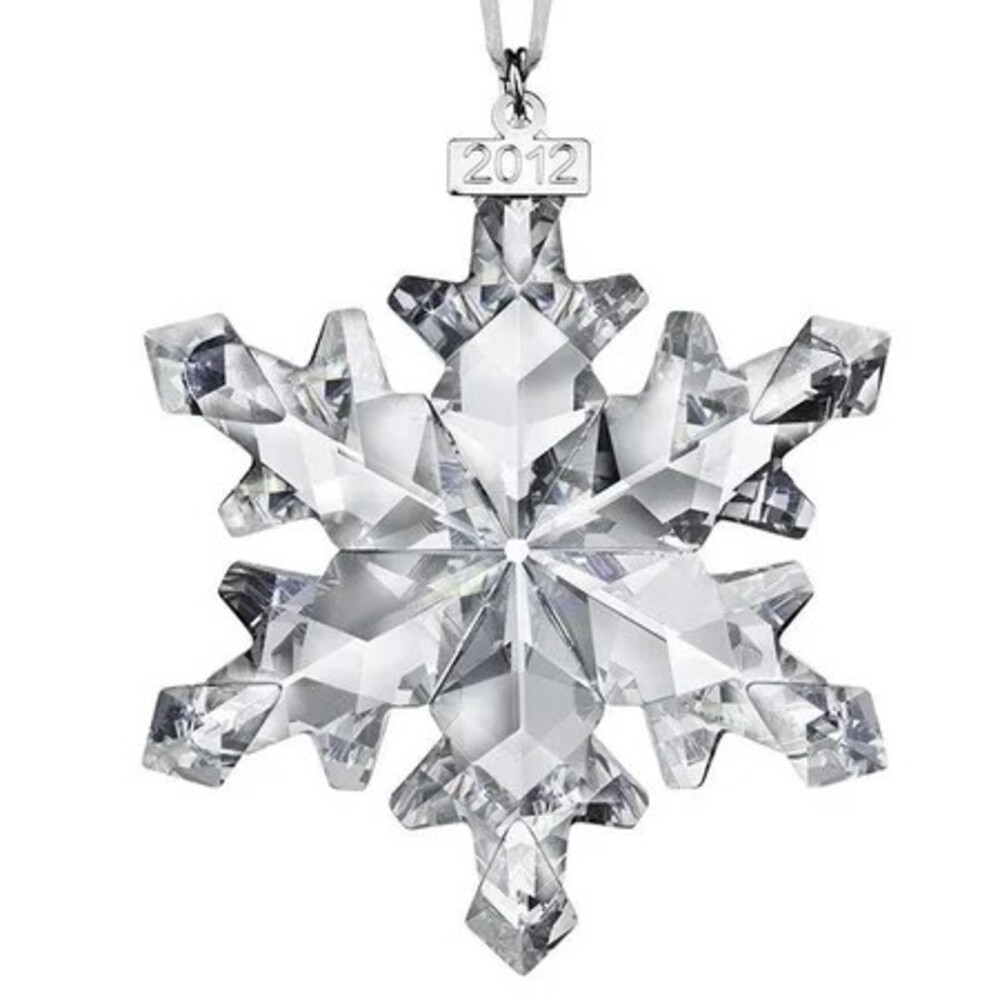 Swarovski 2008 Annual Edition Crystal Snowflake Ornament 0942045/ 9400NR000196
